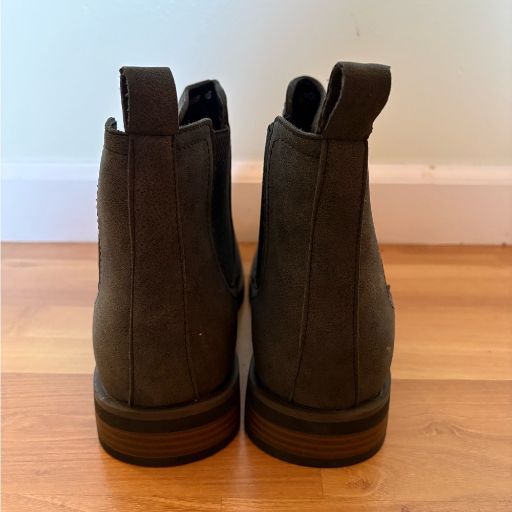 Men's Chelsea Boots - Dark Gray - Picture 5 of 10